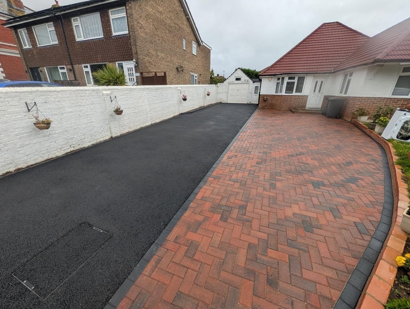 Block paving driveway by WJB Construction